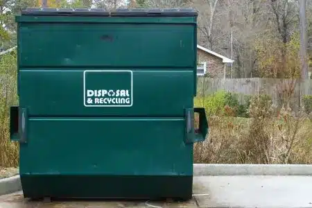 dumpster pad cleaning